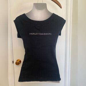 Harley-Davidson Off The Shoulder Top